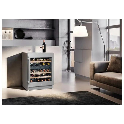 Liebherr WTes 1672 Cantina Temperata Allestimento Vinidor Capacita 34 Bottiglie Classe energetica G Filtro ai Carboni Attivi  3 Ripiani in Faggio Acciaio
