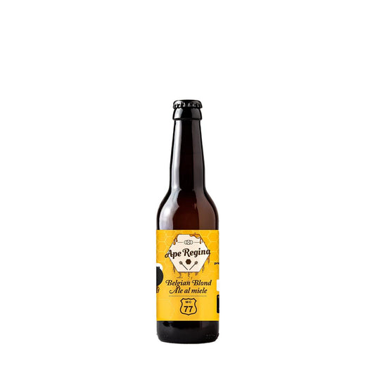 Ape Regina MC 77 - Belgian Ale al Miele - BOTT. 33 Cl