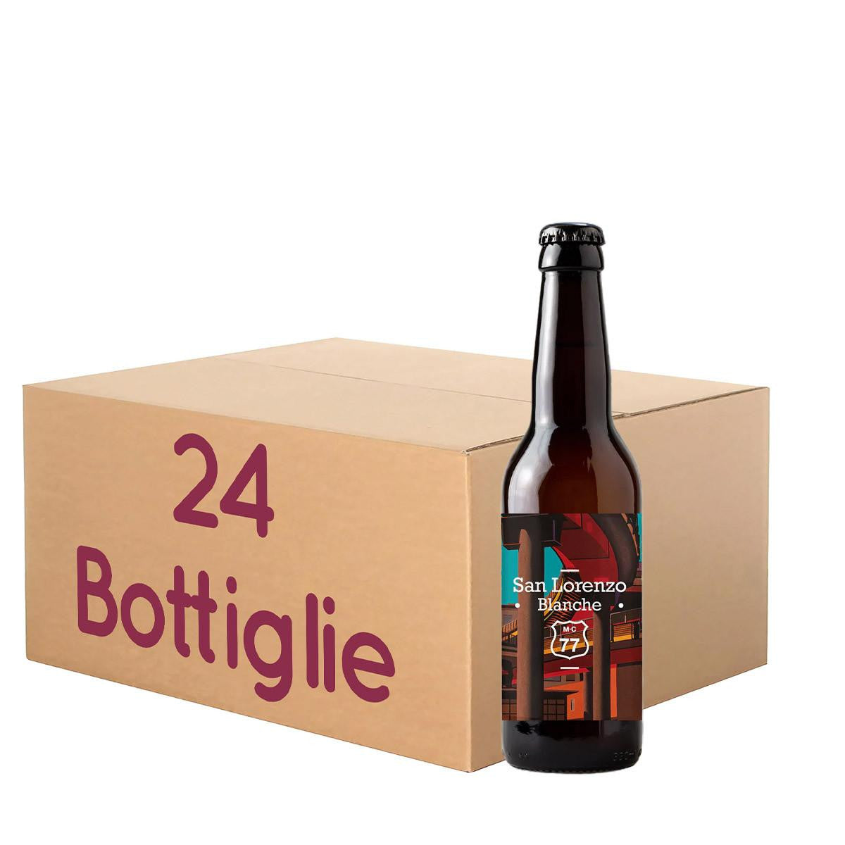 San Lorenzo MC 77 - Blanche - BOTT. 33 Cl KIT 24