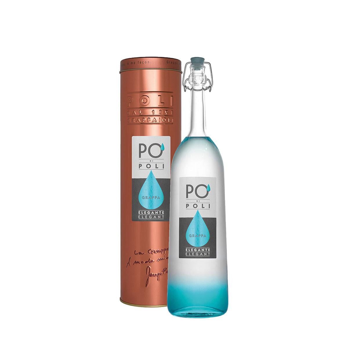 Grappa Po' Elegante Astucciata in Tubo - Distilleria Poli