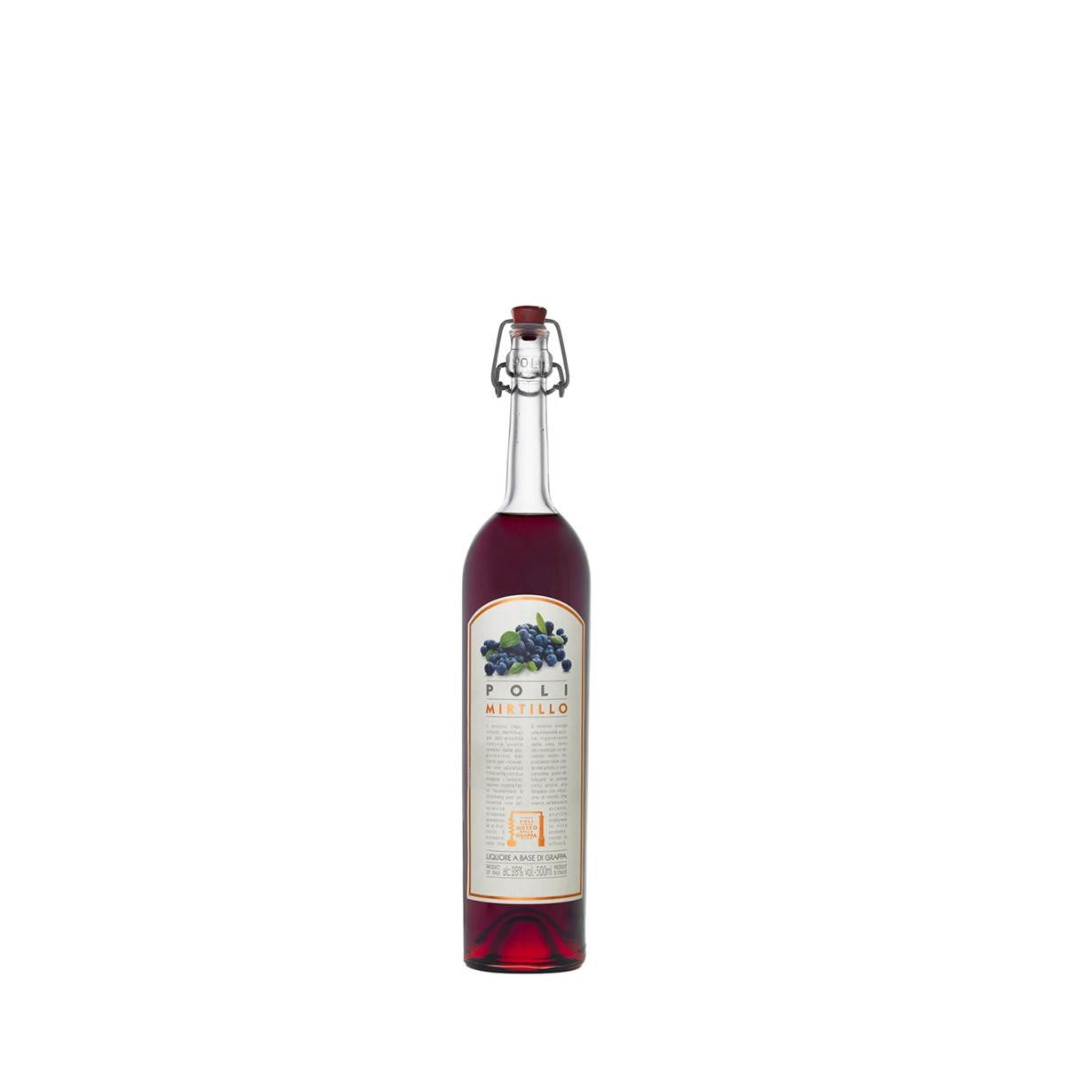Liquore alla Grappa al Mirtillo - Distilleria Poli