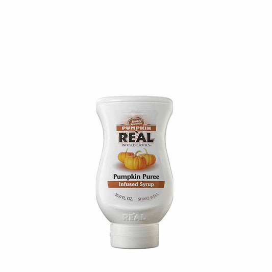 Reàl | Purea Di Zucca Note Cannella E Zenzero | Zucca Sciroppo Per Cucina | Infuso Zucca Sciroppo Dolci | Preparazione Alla Zucca Torte - 1 X 500 Ml