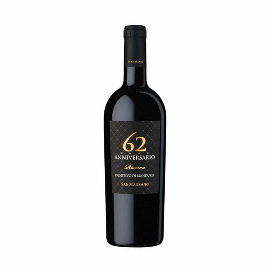 Anniversario 62 Primitivo Manduria Riserva 2018 - San Marzano
