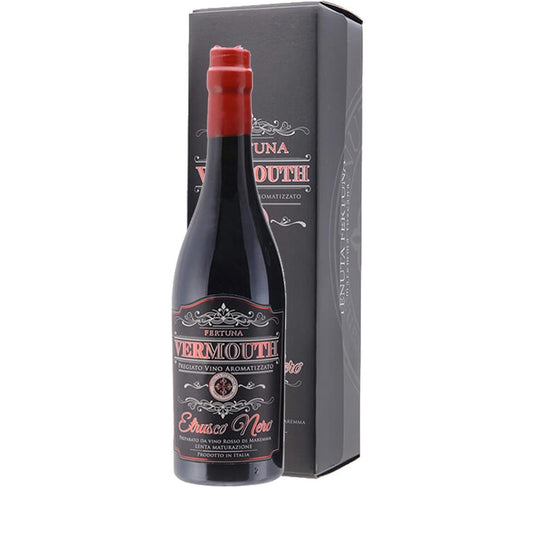 Vermouth Etrusco Nero Astucciato - Tenuta Fertuna