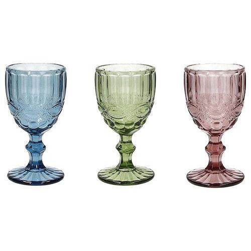 Tognana M092 Confezione 3 Calici Madame Colori Assortiti 26cl 3C-TOG181061