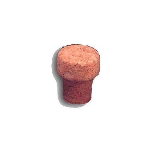 Vigor-Blinky Tappi Sughero Paraffinati Microgranulato 100 Pezzi 26x42mm 8003241000152