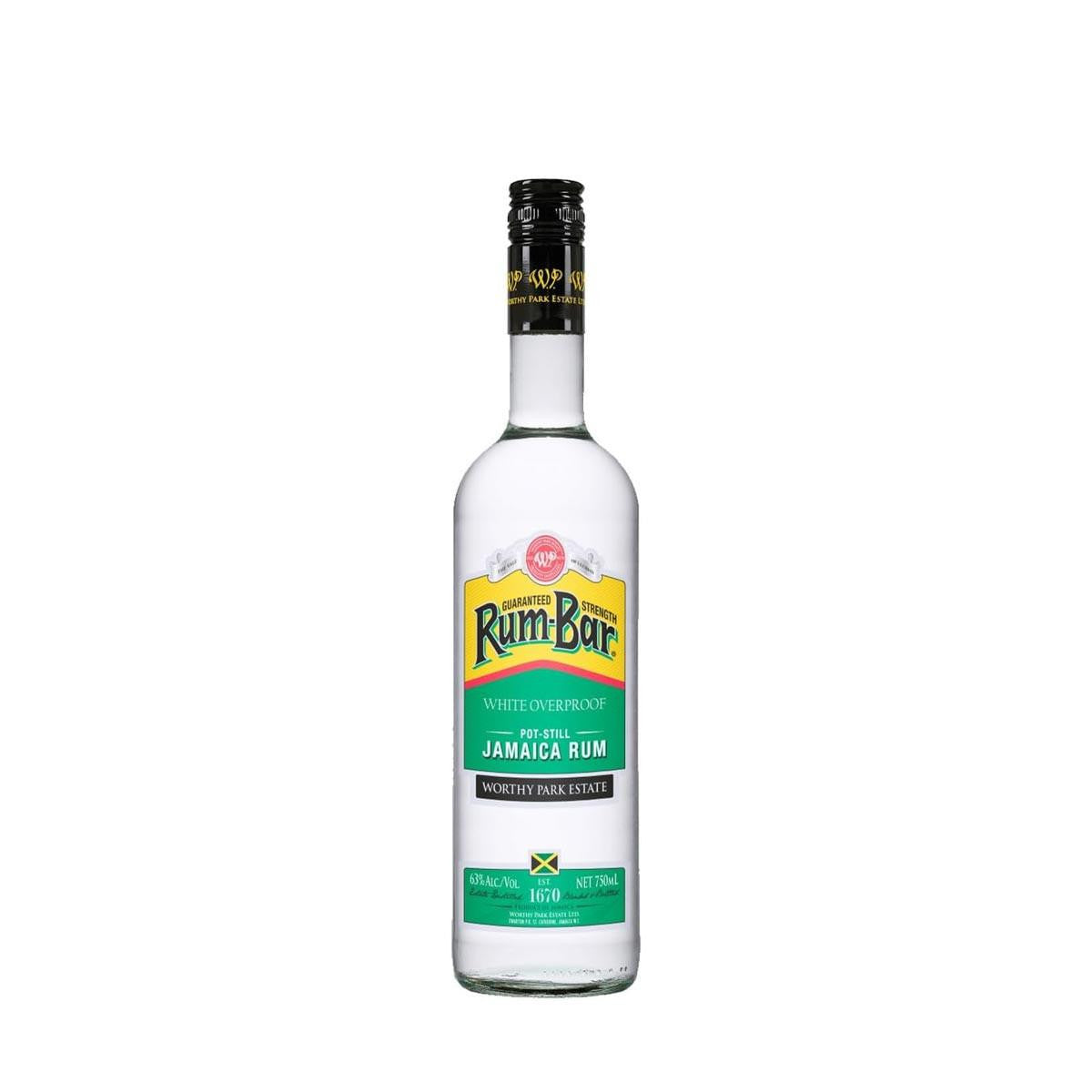 Rum 'Worthy Park Premium White Overproof' 70 Cl